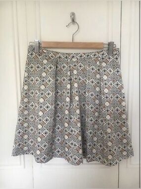 H&M Mini Skirt with Geometric Print